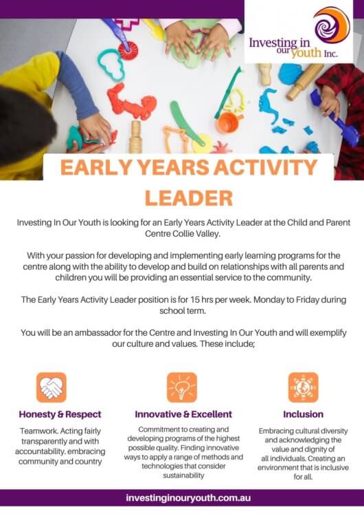 Early Years Activity Leader